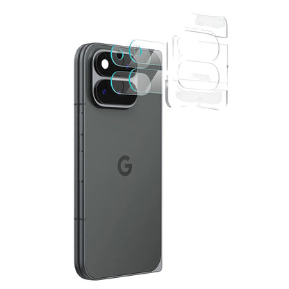 Beskyttelsesfilm for bakre kamera Spigen GlastR EZ FIT Optik Pro for Google Pixel 11 Pro Fold, Herdet glass, Sett med 2 stk, Transparent AGL11491