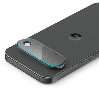 Bakre kameralinsebeskyttelse Spigen GlastR EZ FIT Optik Pro for Google Pixel 11 Pro, Herdet glass, Sett med 2 stk, Svart AGL11484