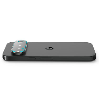 Bakre kameralinsebeskyttelse Spigen GlastR EZ FIT Optik Pro for Google Pixel 11, Herdet glass, Sett med 2 stk, Svart AGL11479