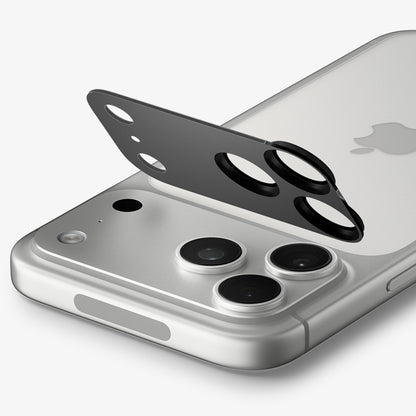 Bakre kameralinsebeskyttelse Spigen GlastR EZ FIT Optik Pro XL for Apple iPhone 18 Pro, Herdet glass, Mørkegrå AGL12035