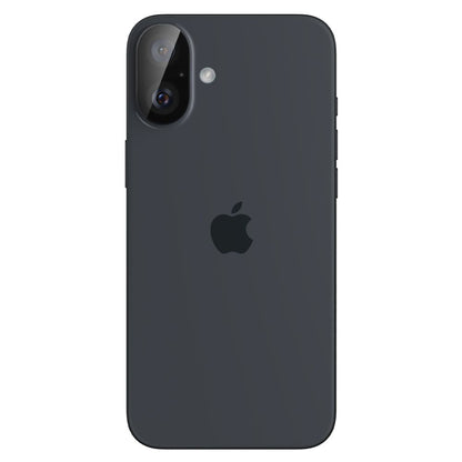 Beskyttelsesfolie for bakre kamera Spigen GlastR Optik for Apple iPhone 16 Plus / 16, Herdet glass, Sett med 2 stykker, Svart AGL07922