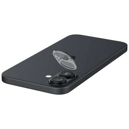 Beskyttelsesfilm for bakre kamera Spigen GlastR Optik for Apple iPhone 16 Plus / 16, Herdet glass, Sett med 2 stk, Transparent AGL07923