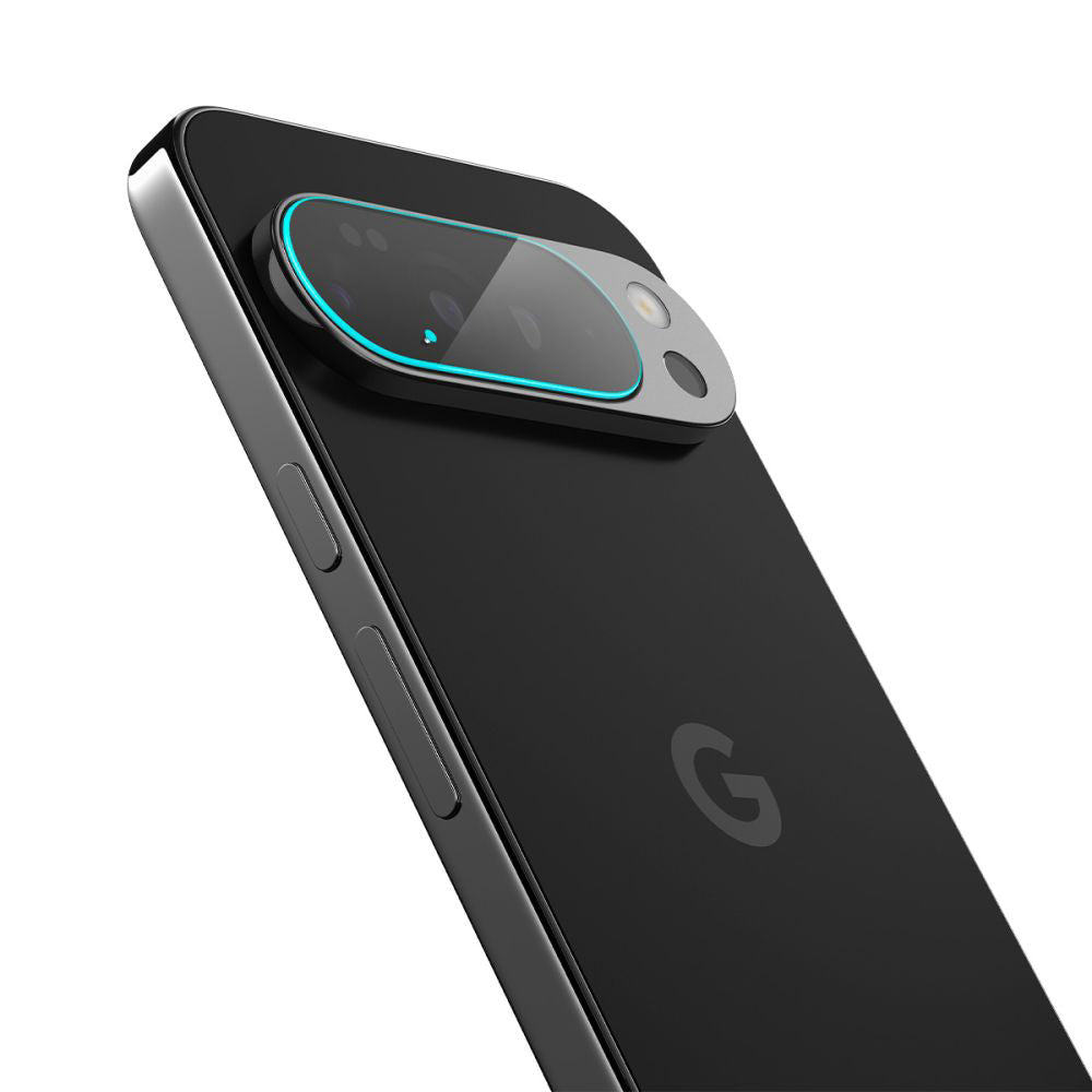 Beskyttelsesfilm for bakre kamera Spigen GlastR Optik for Google Pixel 10 Pro, herdet glass, sett med 2 stk, gjennomsiktig AGL09662