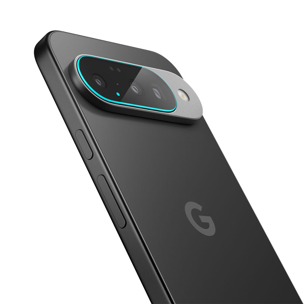 Beskyttelsesfilm for bakre kamera Spigen GlastR Optik for Google Pixel 10, herdet glass, sett med 2 stk, gjennomsiktig AGL09661