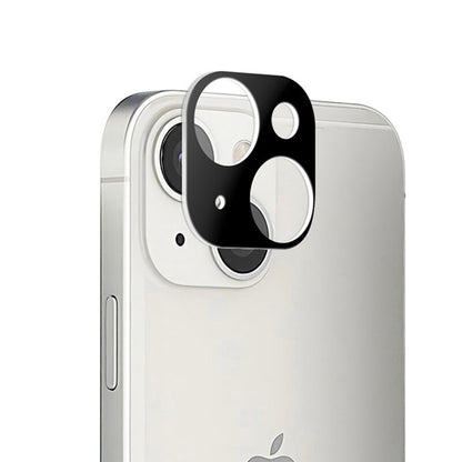 Bakre kameralinsebeskyttelse Techsuit for Apple iPhone 13 mini / 13, Herdet glass, Svart