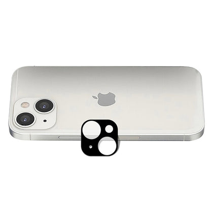 Bakre kameralinsebeskyttelse Techsuit for Apple iPhone 13 mini / 13, Herdet glass, Svart