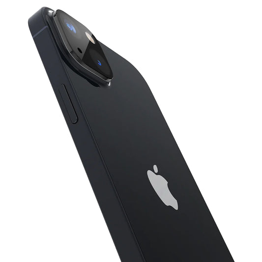 Techsuit bakre kamerabeskyttelsesfilm for Apple iPhone 14 Plus / 14, herdet glass, svart