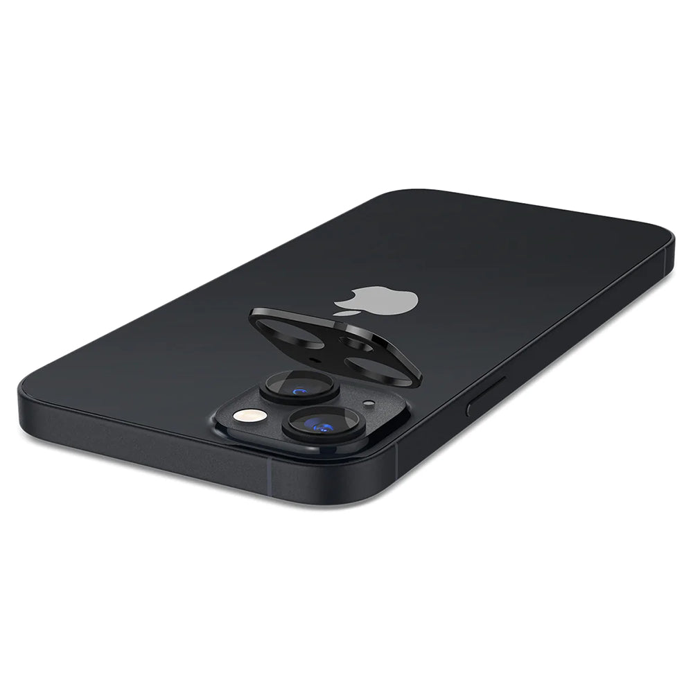 Techsuit bakre kamerabeskyttelsesfilm for Apple iPhone 14 Plus / 14, herdet glass, svart