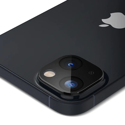 Techsuit bakre kamerabeskyttelsesfilm for Apple iPhone 14 Plus / 14, herdet glass, svart