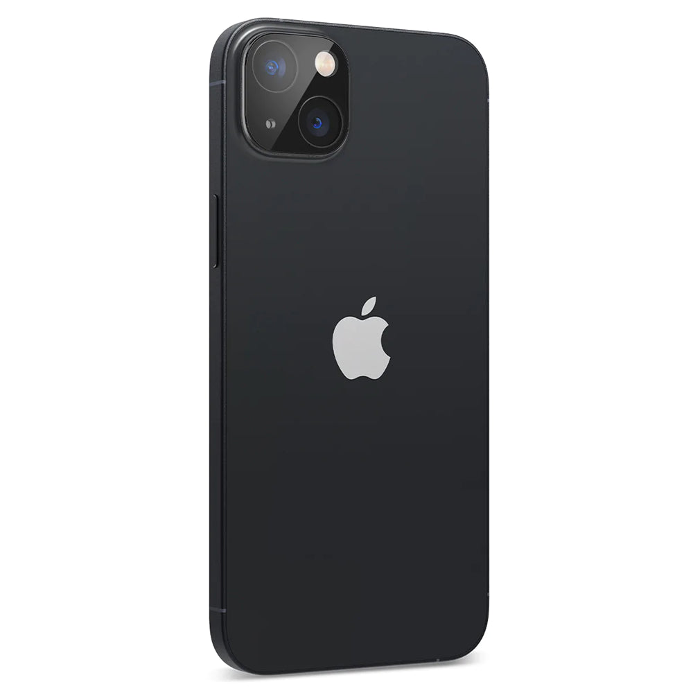 Techsuit bakre kamerabeskyttelsesfilm for Apple iPhone 14 Plus / 14, herdet glass, svart