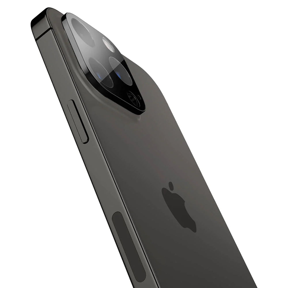Techsuit bakre kamerabeskyttelsesfilm for Apple iPhone 14 Pro Max / 14 Pro, herdet glass, svart