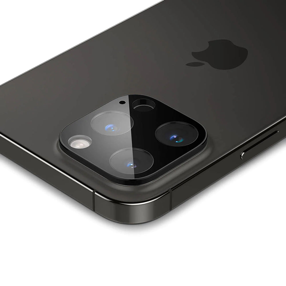 Techsuit bakre kamerabeskyttelsesfilm for Apple iPhone 14 Pro Max / 14 Pro, herdet glass, svart
