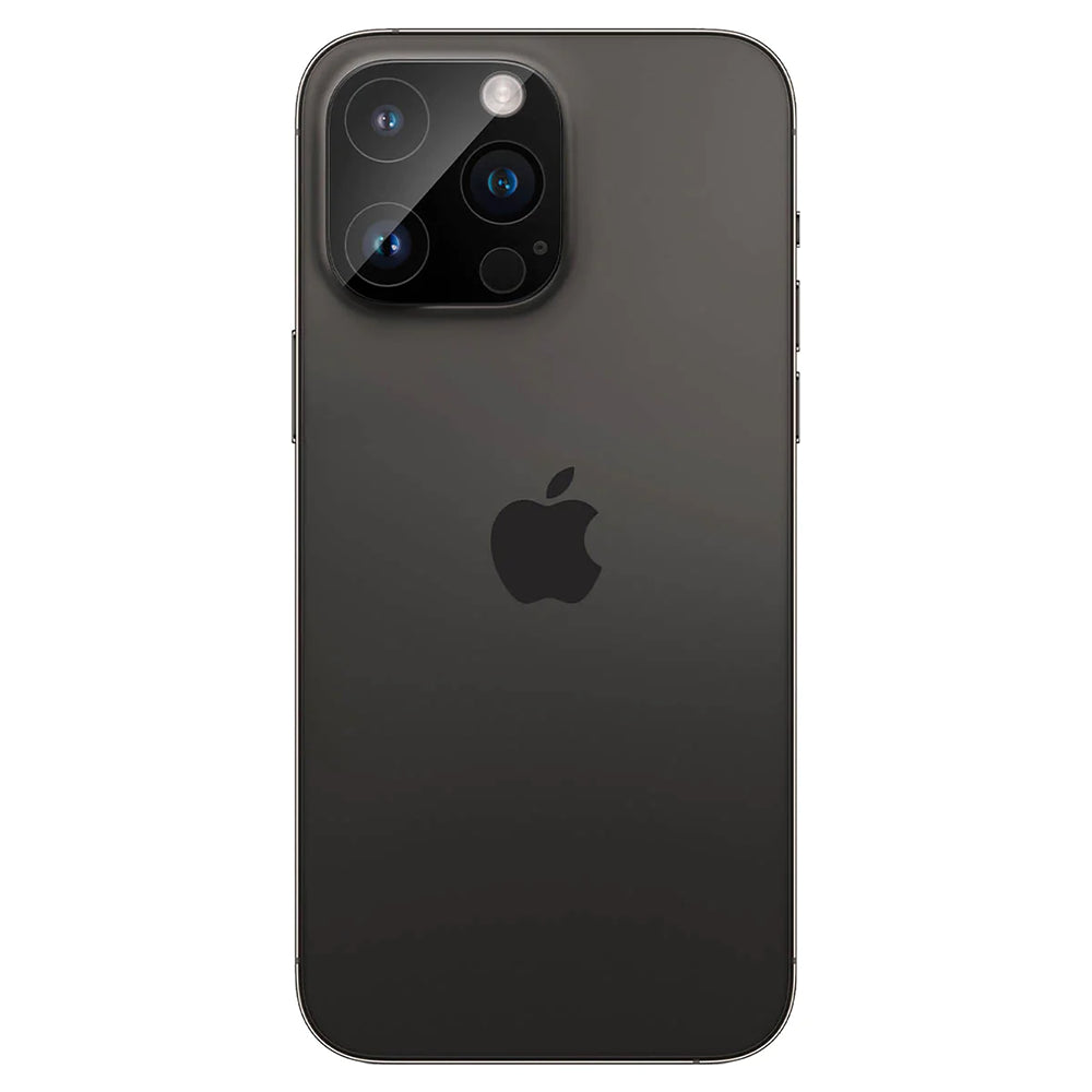 Techsuit bakre kamerabeskyttelsesfilm for Apple iPhone 14 Pro Max / 14 Pro, herdet glass, svart