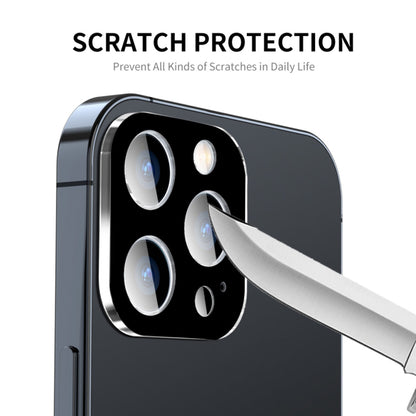 Techsuit bakre kamerabeskyttelsesfilm for Apple iPhone 15 Pro Max / 15 Pro, herdet glass, svart