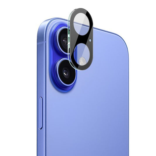 Beskyttelsesfolie for bakre kamera Techsuit for Apple iPhone 17, Herdet glass, Svart