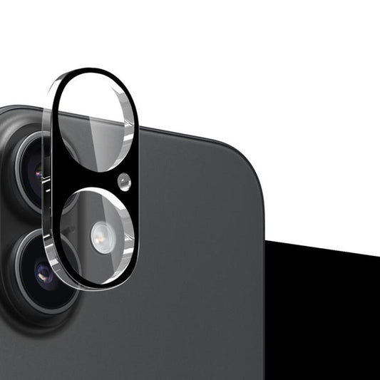 Beskyttelsesfolie for bakre kamera Techsuit for Apple iPhone 17, Herdet glass, Svart