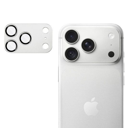 Techsuit beskyttelsesglass til bakkamera for Apple iPhone 18 Pro, herdet glass, sølvfarget
