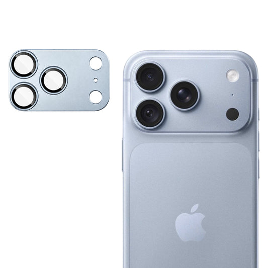 Techsuit beskyttelsesglass til bakkamera for Apple iPhone 18 Pro, herdet glass, lyseblå