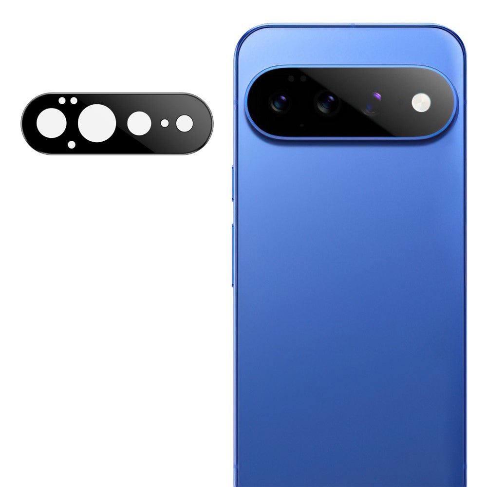 Bakre kameralinsebeskyttelse Techsuit for Google Pixel 11 Pro XL, Herdet glass, svart