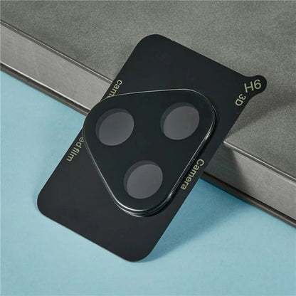 Bakre kameralinsebeskyttelse Techsuit for Honor 400 Lite, Herdet glass, Svart