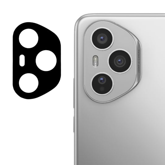 Beskyttelsesfilm for bakre kamera Techsuit for Honor 400 Pro, Herdet glass, svart