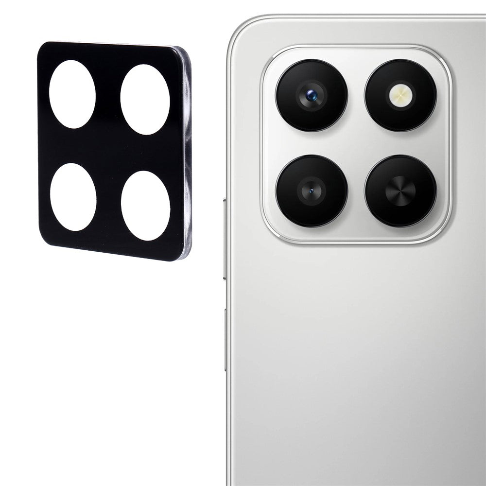 Beskyttelsesfolie for bakre kamera Techsuit for Honor 400 Smart 4G / X7d 4G / 400 Smart 5G, Herdet glass, Svart