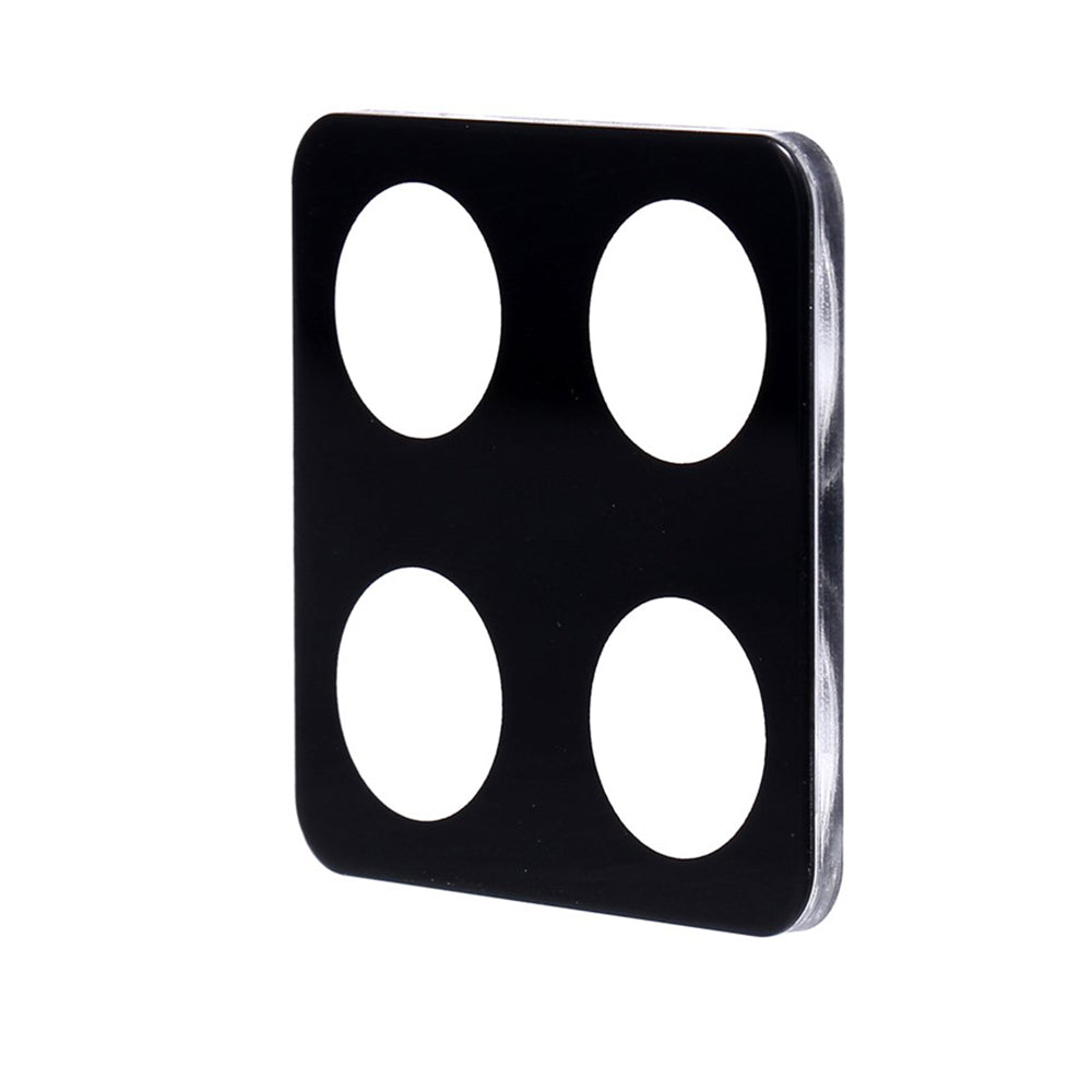 Beskyttelsesfolie for bakre kamera Techsuit for Honor 400 Smart 4G / X7d 4G / 400 Smart 5G, Herdet glass, Svart