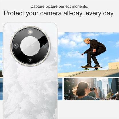 Beskyttelsesfolie for bakre kamera Techsuit for Honor Magic8 Lite, Herdet glass, Svart