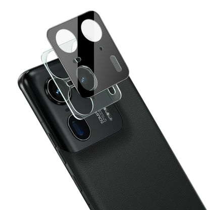 Bakre kameralinsebeskyttelse Techsuit for Motorola Edge 50 Ultra, Herdet glass, Svart