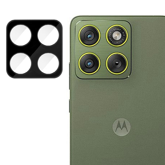 Beskyttelsesfolie for bakre kamera Techsuit for Motorola Edge 70, Herdet glass, Svart