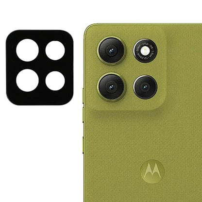 Bakre kameralinsebeskyttelse Techsuit for Motorola Moto G86, Herdet glass, Svart