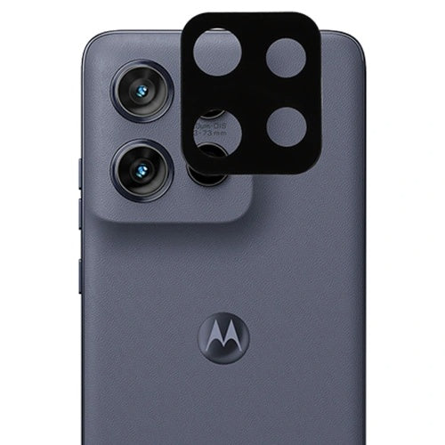 Bakre kameralinsebeskyttelse Techsuit for Motorola ThinkPhone 25 / Edge 50 Neo, Herdet glass, svart