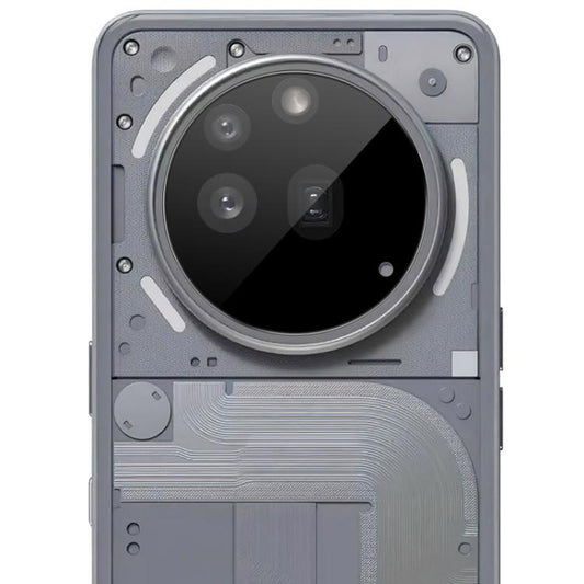 Bakre kameralinsebeskyttelse Techsuit for Nothing Phone (3a) Pro, Herdet glass, Svart