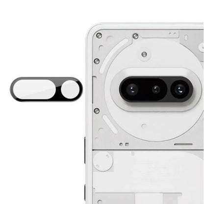 Bakre kameralinsebeskyttelse Techsuit for Nothing Phone (3a), Herdet glass, Svart