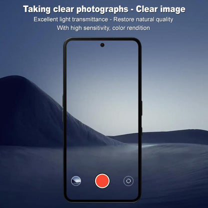 Bakre kameralinsebeskyttelse Techsuit for Nothing Phone (3a), Herdet glass, Svart