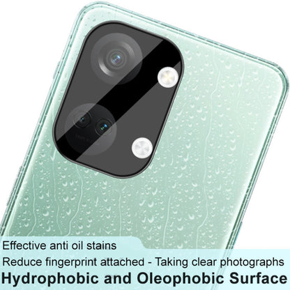 Bakre kameralinsebeskyttelse Techsuit for OnePlus Nord 3, Herdet glass, Svart