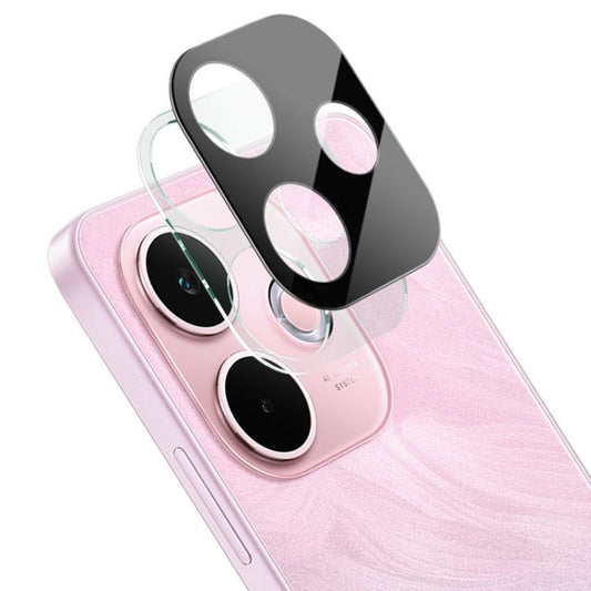 Bakre kameralinsebeskyttelse Techsuit for Oppo A5 Pro 4G / A5 Pro, Herdet glass, svart