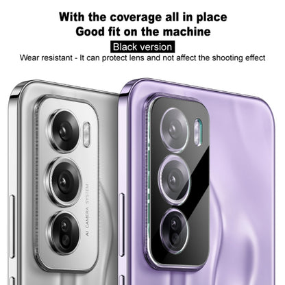 Bakre kameralinsebeskyttelse Techsuit for Oppo A5 Pro 4G / A5 Pro, Herdet glass, svart