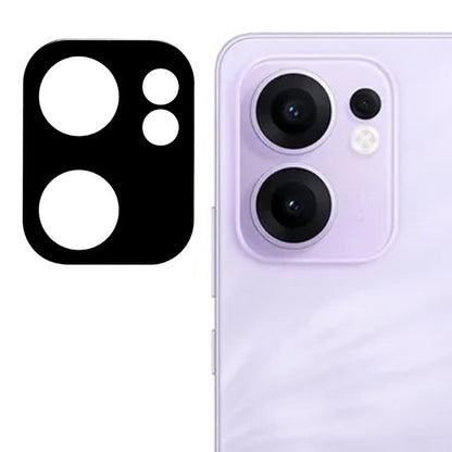 Bakre kameralinsebeskyttelse Techsuit for Oppo Reno13 FS 5G / Reno13 F 4G / Reno13 F, Herdet glass, svart