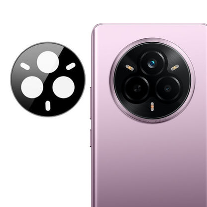 Bakre kameralinsebeskyttelse Techsuit for Realme 14 Pro, Herdet glass, svart