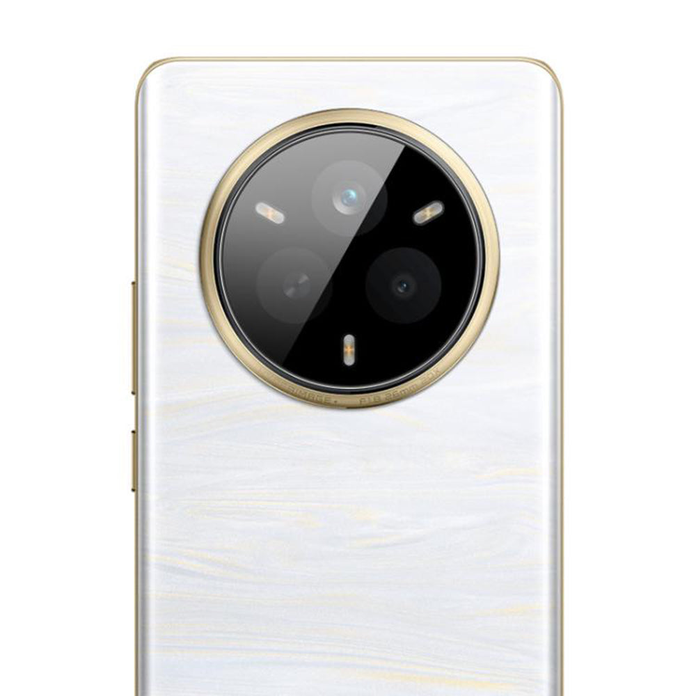 Bakre kameralinsebeskyttelse Techsuit for Realme 14 Pro, Herdet glass, svart