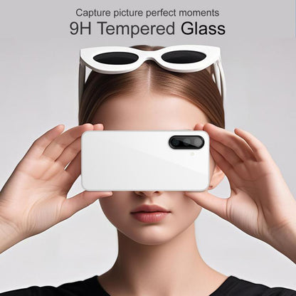 Techsuit bakkamera beskyttelsesfilm for Samsung Galaxy A17 4G / A17 5G, herdet glass, svart