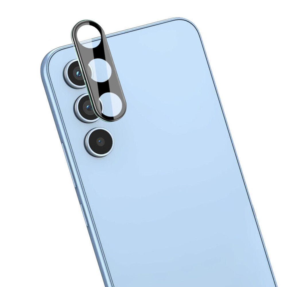 Beskyttelsesfolie for bakre kamera Techsuit for Samsung Galaxy A34 A346, Herdet glass, Svart