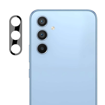Beskyttelsesfolie for bakre kamera Techsuit for Samsung Galaxy A34 A346, Herdet glass, Svart