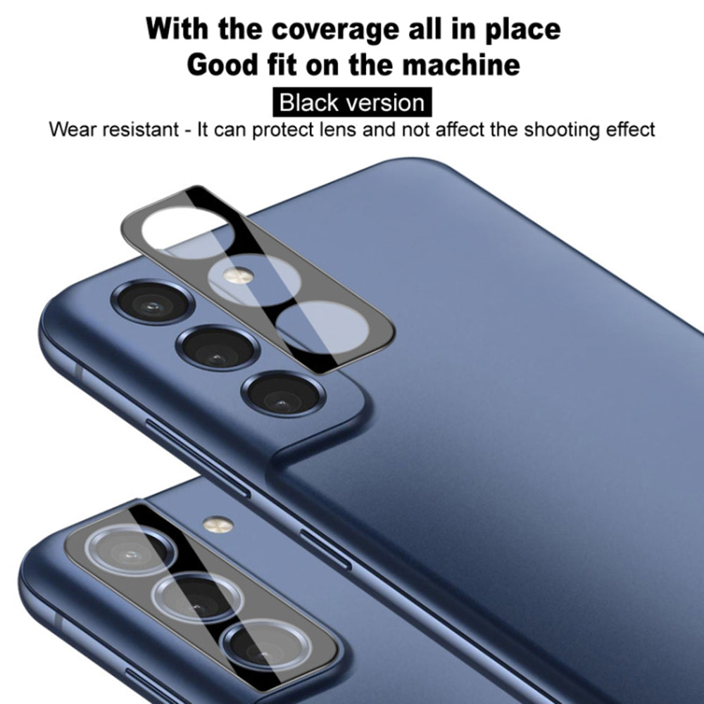Bakre kameralinsebeskyttelse Techsuit for Samsung Galaxy A36 A366, Herdet glass, svart