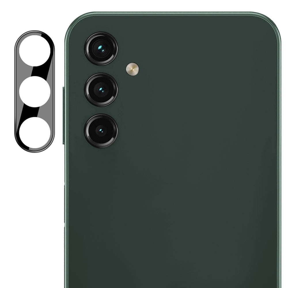 Bakre kameralinsebeskyttelse Techsuit for Samsung Galaxy A54 A546, Herdet glass, svart