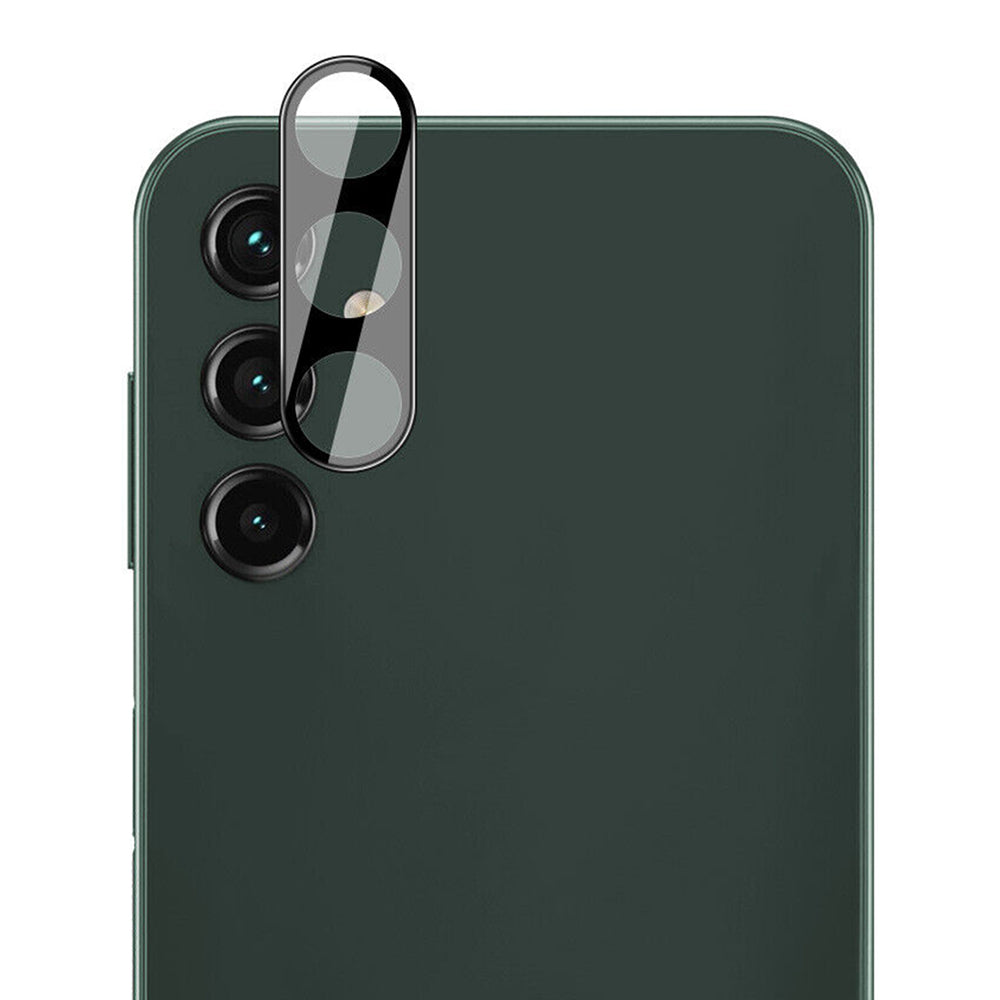 Bakre kameralinsebeskyttelse Techsuit for Samsung Galaxy A54 A546, Herdet glass, svart