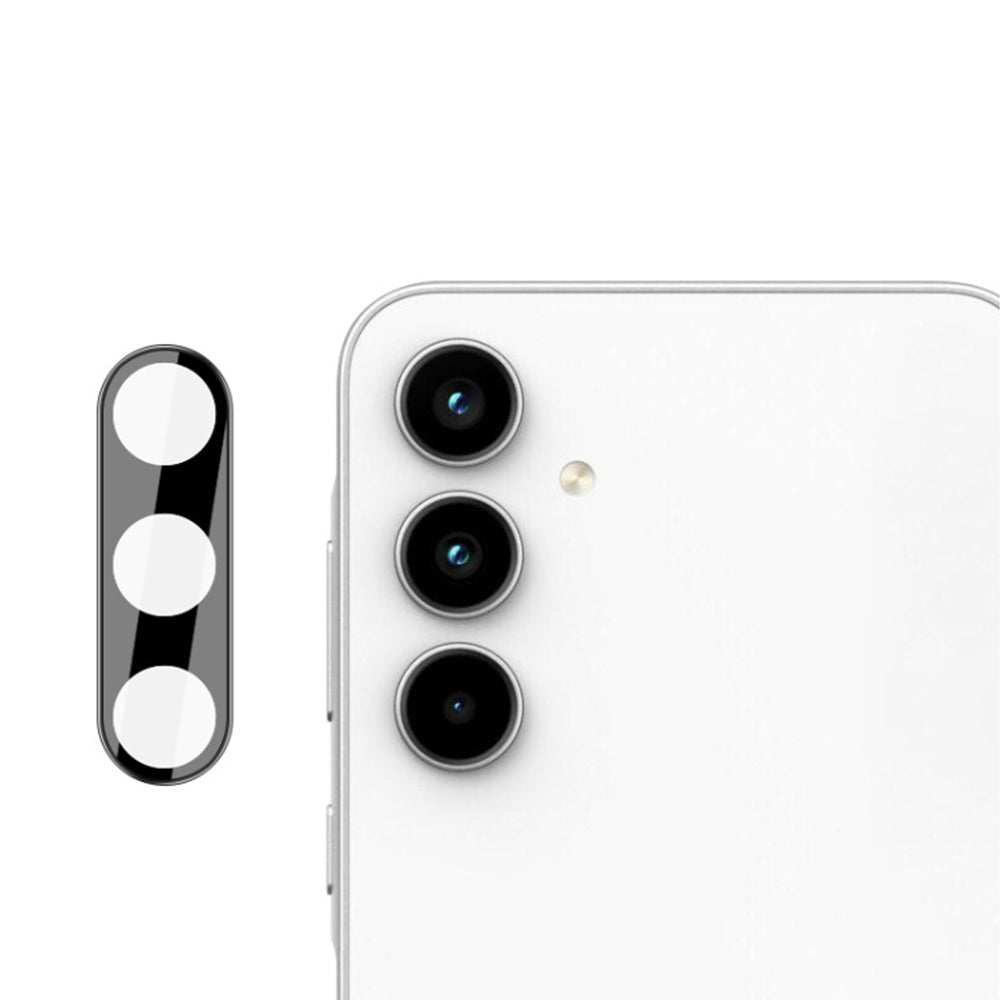 Techsuit bakre kamerabeskyttelsesfilm for Samsung Galaxy A55 5G A556, herdet glass, svart