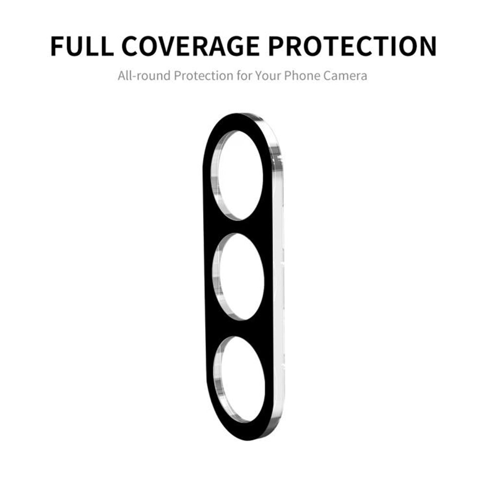 Beskyttelsesfolie for bakre kamera Techsuit for Samsung Galaxy S26 S942, Herdet glass, Svart