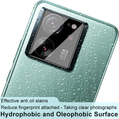 Bakre kameralinsebeskyttelse Techsuit for Xiaomi 13T Pro / 13T, Herdet glass, Svart